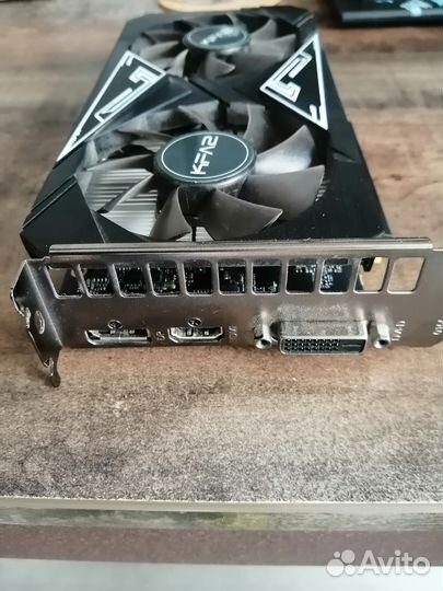 Видеокарта KFA2 GeForce GTX 1650 EX plus 4gb 128b