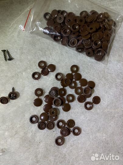 Заглушка для шурупов, винтов мебельная