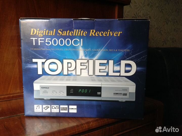 Цифровой спутниковый ресивер Topfield TF-5000 CI