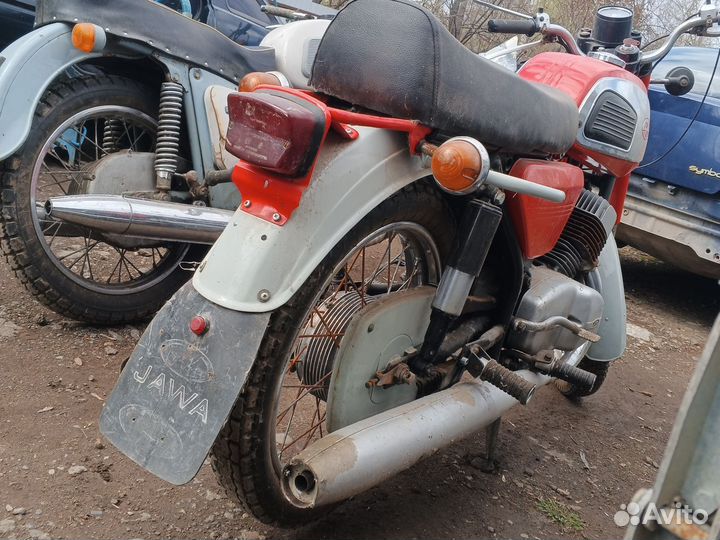 Ява 634 в разборе