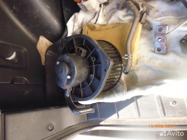 Митсубиси лансер 9 мотор печки