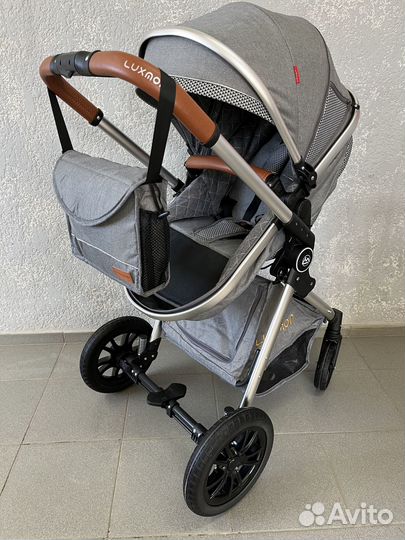 Коляска 2 в 1 трансформер Luxmom v9