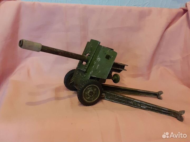Игрушка пушка СССР