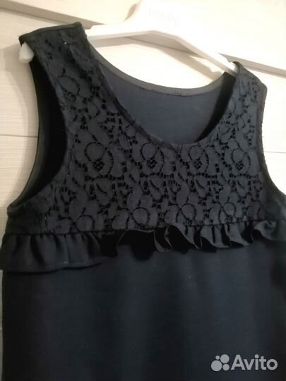 Школьные сарафаны 128-134. Цена за два