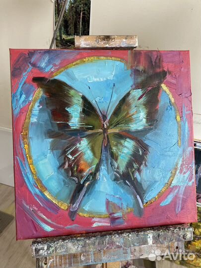 Картина маслом в интерьер 