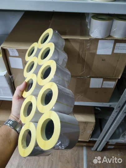 Этикетки для термопринтера разные