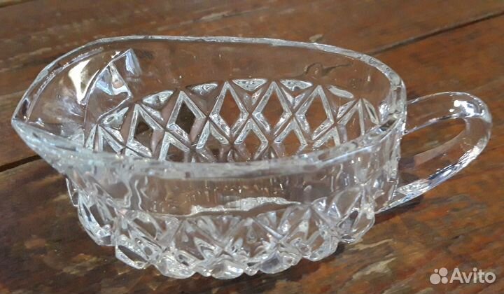 Сливочник. Хрусталь. СССР. 1950 - 1970 гг