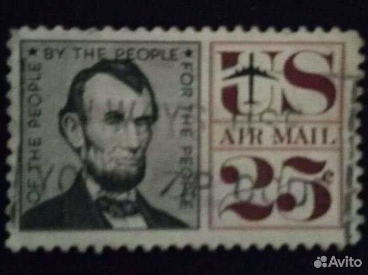 Редкая почтовая марка США