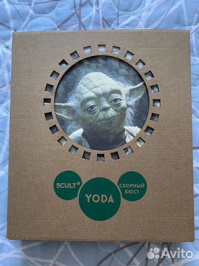 3D пазл 5cult Йода, сборный бюст, новый