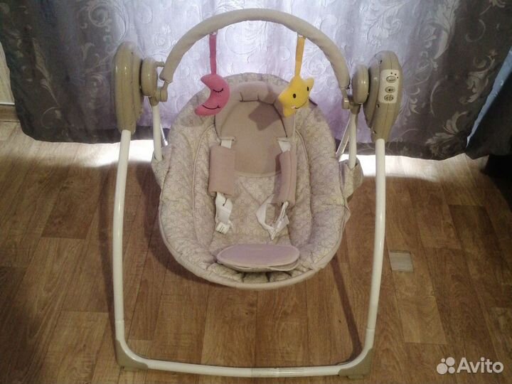 Детские электронные качели для новорожденных