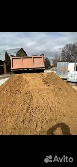 Песок карьерный, мытый, речной, сеянный