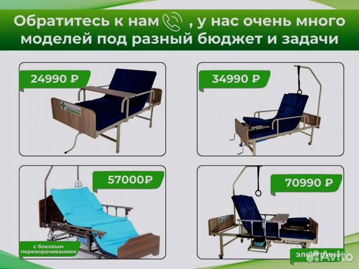 Медицинская кровать