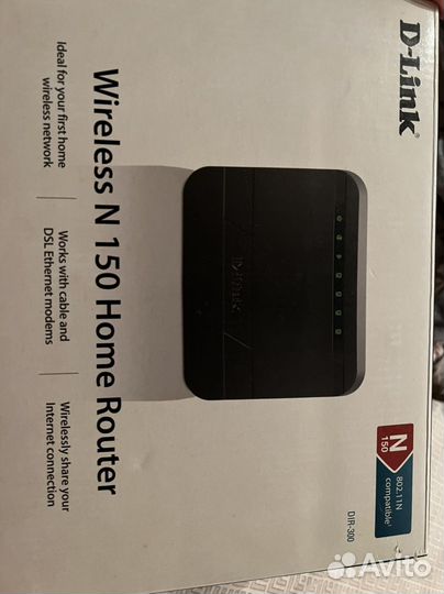 Беспроводной маршрутизатор Dir-300NRU