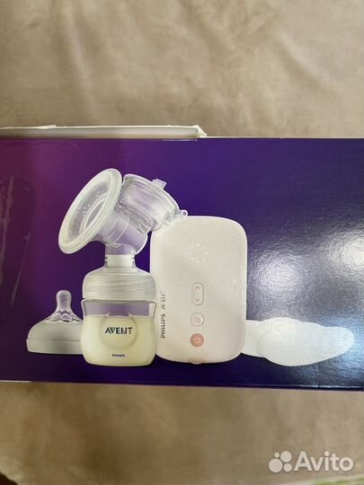 Молокоотсос avent электрический