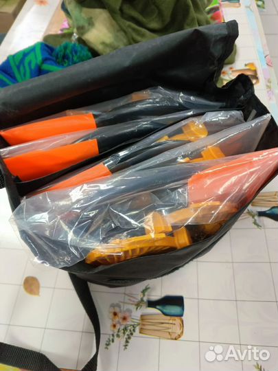 Сумка с набором жерлиц новая