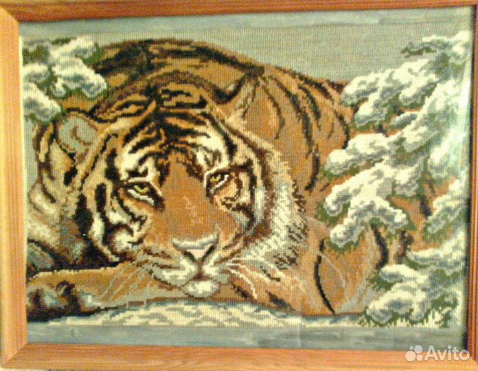 Картина вышитая крестом