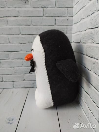 Мягкая игрушка пингвин ручная работа