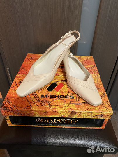 Туфли женские, 37 размер, натуральная кожа