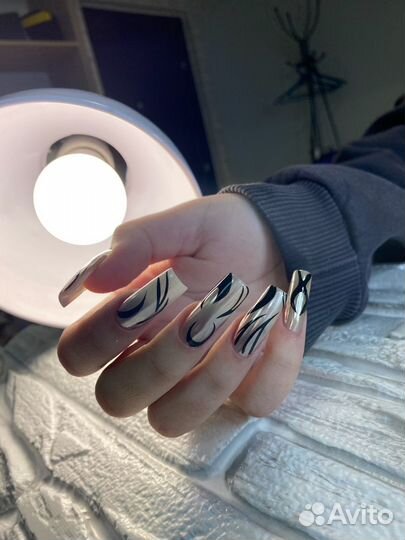 Маникюр гель лак