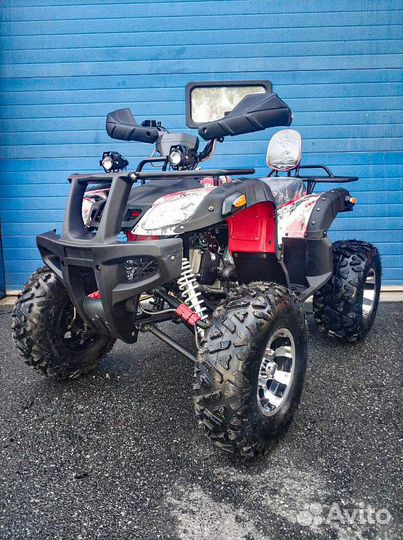 Квадроцикл grizzly 200 красный