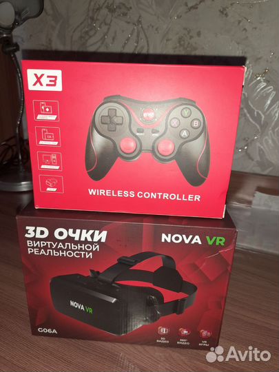 3D очки для телефона и пульт