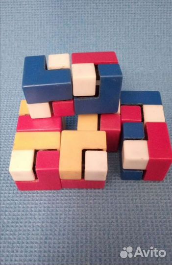 Развивающие игрушки головоломки СССР 7 шт