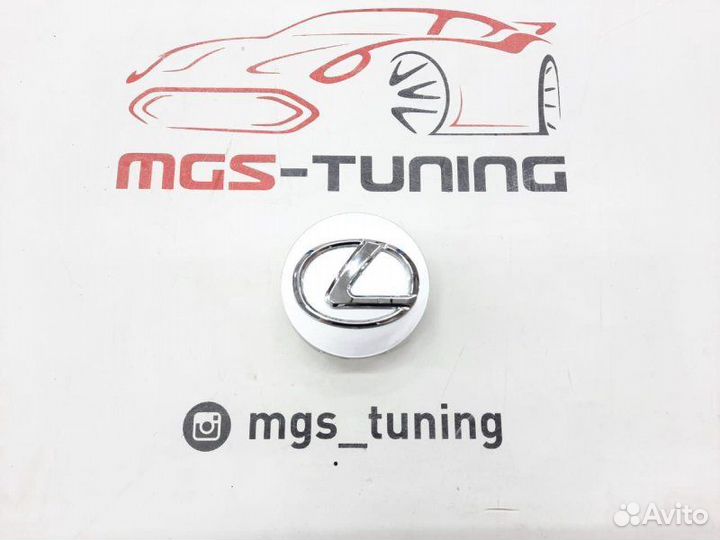 Колпачок в ступицу серый Lexus 1 шт