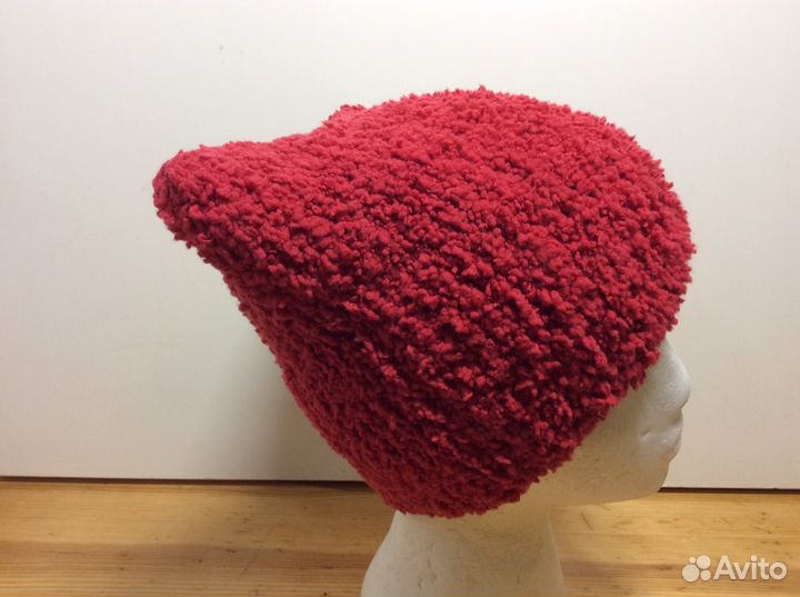 Шапочка с ушками, микрофибра, 54-57, арт 268