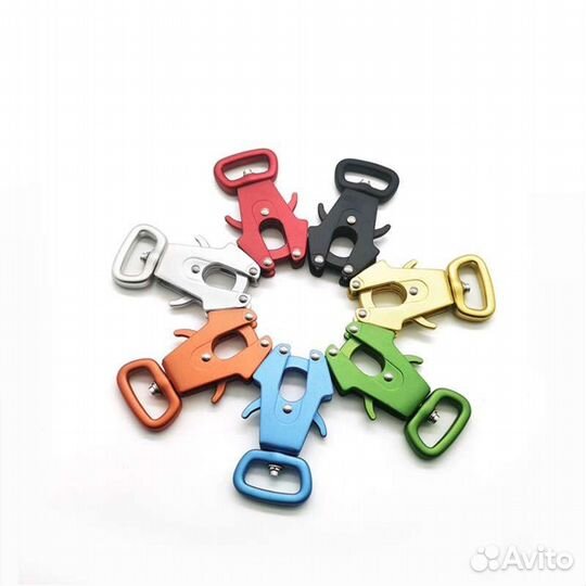 Карабин универсальный frog для поводков, туризма