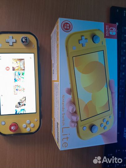Nintendo switch lite чипованная
