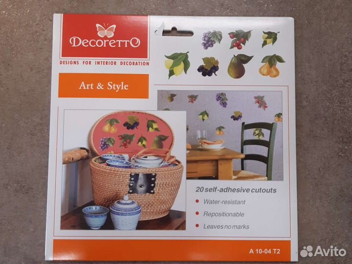 Интерьерные наклейки decoretto