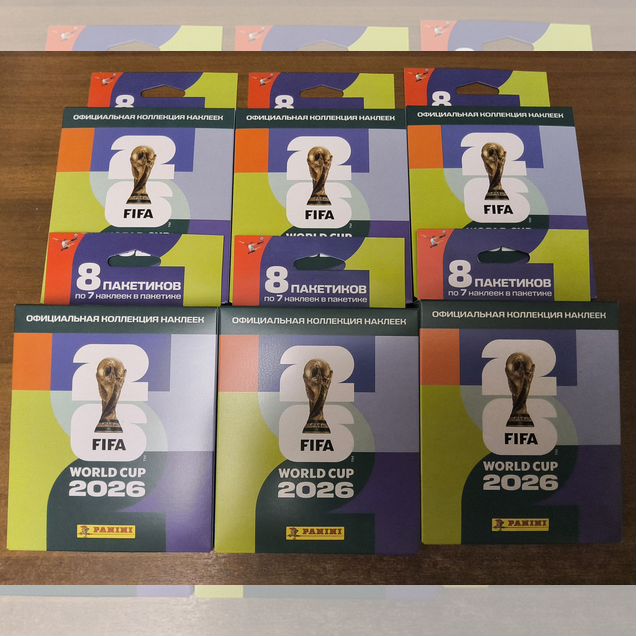 Наклейки Panini World Cup 2026