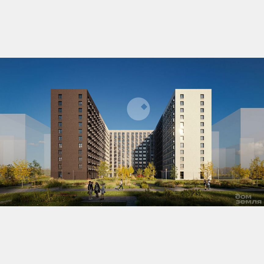 2-к. квартира, 57,7 м², 10/12 эт.
