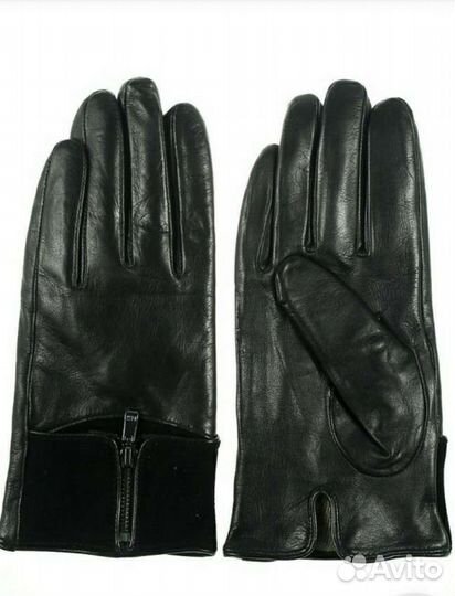 Перчатки женские кожаные новинка