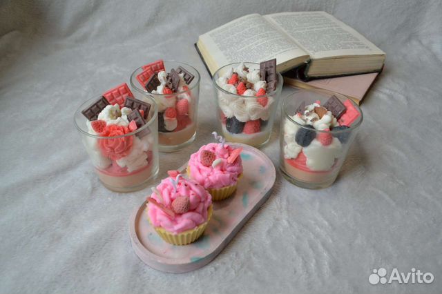 Аромасвечи ручной работы