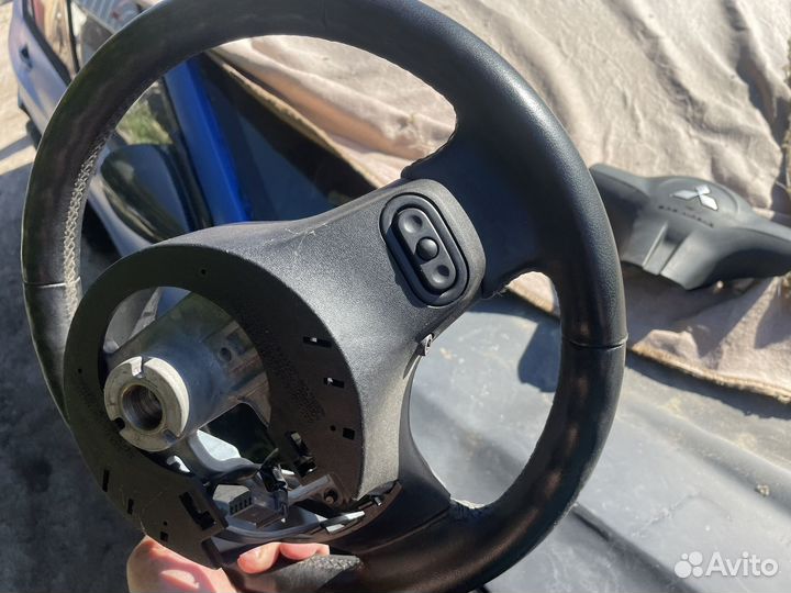 Руль Lancer 9 в коже заводской