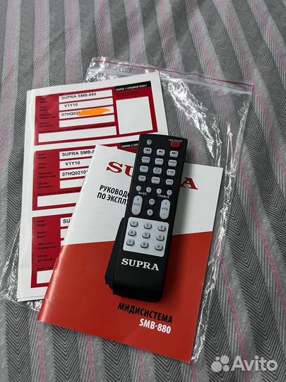 Колонка supra SMB-880 с караоке (140 вт)