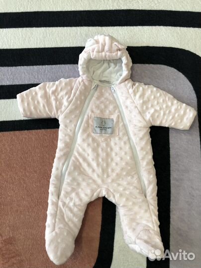 Зимний конверт на выписку для девочки