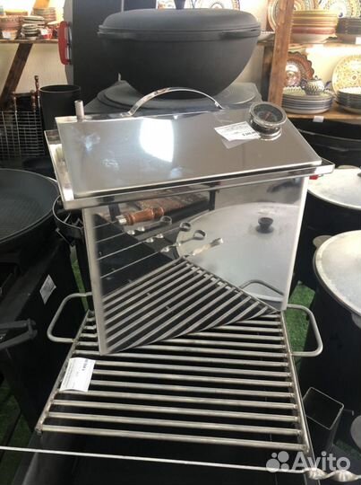 Коптильня из нержавеющей стали 430 1.2 мм. +термом