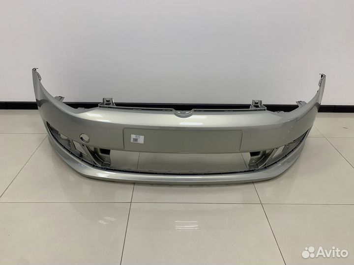 Бампер передний Volkswagen polo Silver leaf