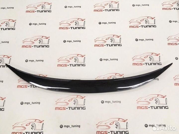 Спойлер черный M-Perfomance BMW 1 e82 (Тайвань)