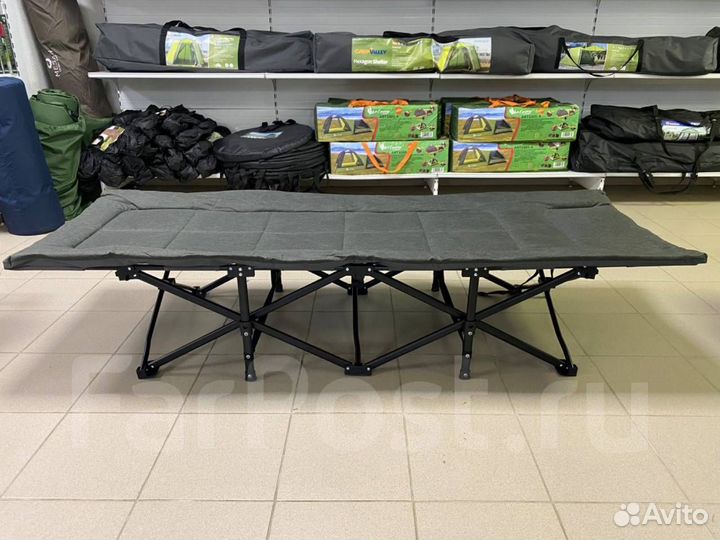 За 2шт раскладушка с матрасом 190х70 до 200кг