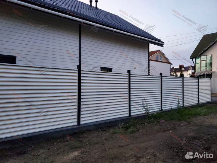 Забор жалюзи еврозабор