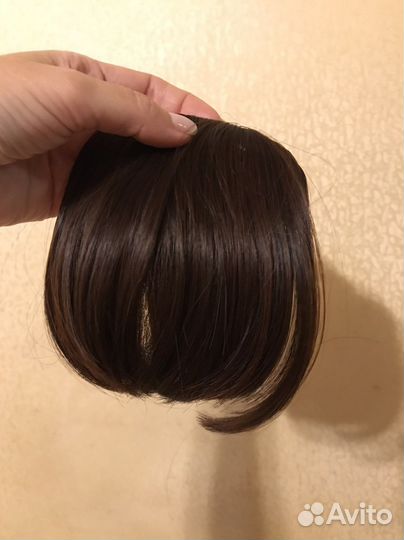 Накладная Челка /Парик на заколке