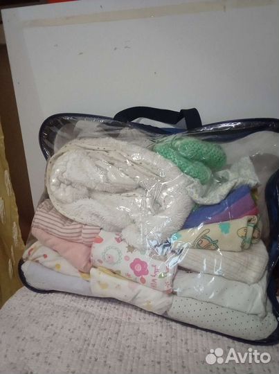 Вещи пакетом для девочки от 0 до 6 мес