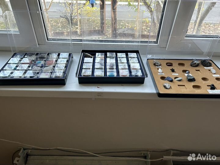 Камни и минералы коллекция