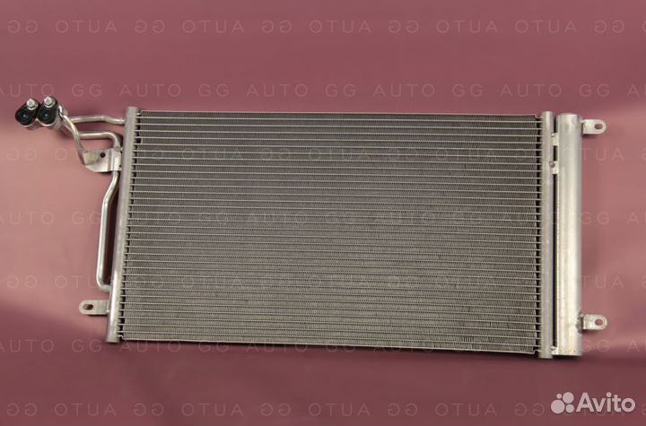 Радиатор кондиционера Поло 10-19 Рапид 13-19