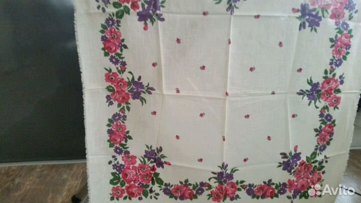 Павлопосадские платки СССР. Новые. Х/б. П/ш