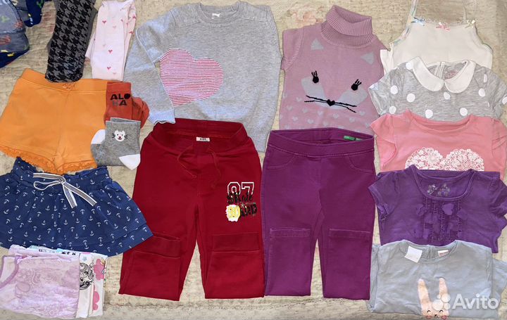 Вещи пакетом на девочку 1,5-2 года