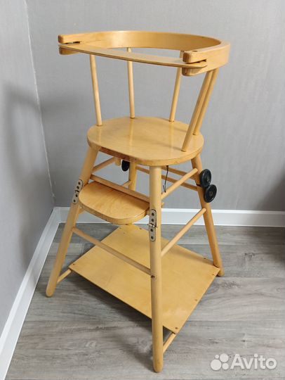 Стульчик для кормления складной